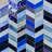Pride 17" x 17" Glass Herringbone Mosaic Tile-93189584