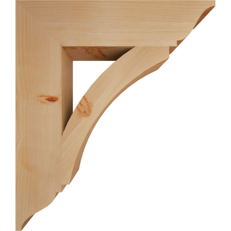 Support traditionnel Thorton, Douglas (lisse), H 30 po x l 5,5 po x P 26 po