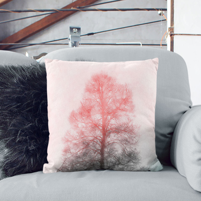 Colour of the Tree Cushion with Filling, 40cm H x 40cm W x 15cm D