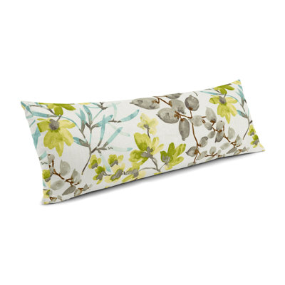AwashInThePark Floral Linen Throw Pillow