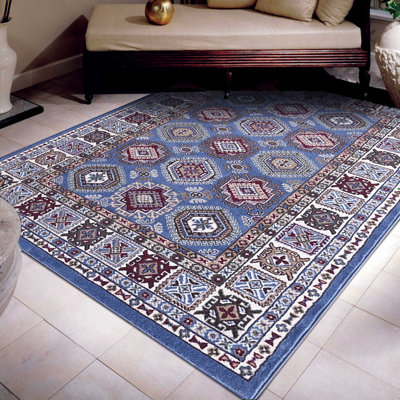 Tapis bleu Wisconsin