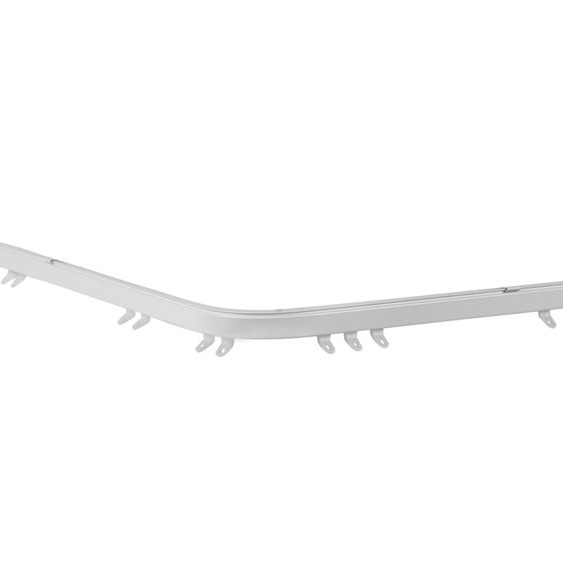 Minne Aluminium Curtain Track/Rail, 400cm W, White