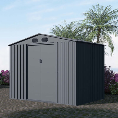 Chery Industrial Garden Metal Shed - 6'X8'
