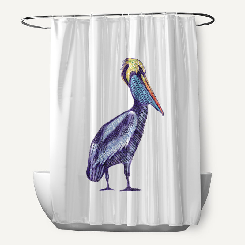 Cavendish Floral Shower Curtain, White