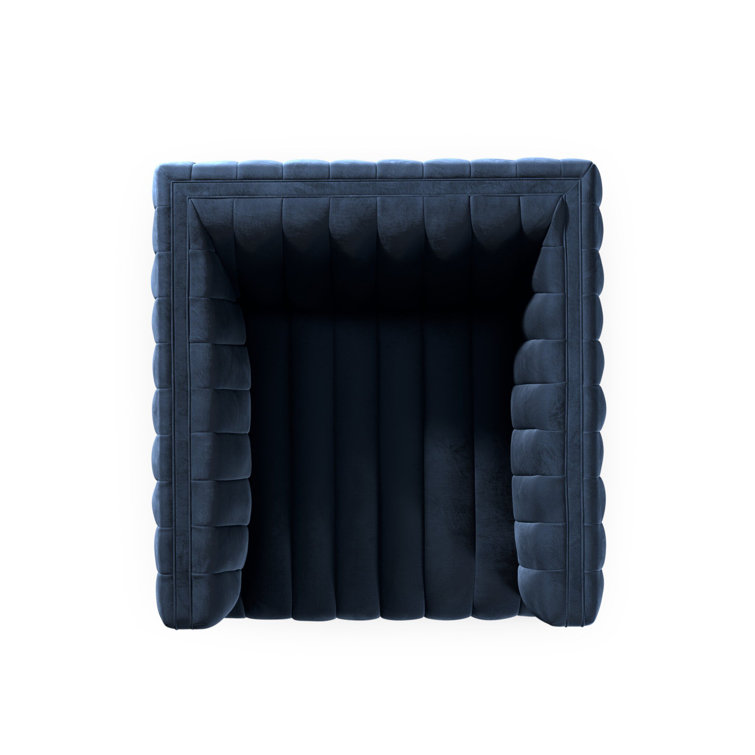 Brandt Upholstered Swivel Armchair