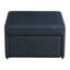 Repose-pieds de rangement Halsey bleu marine-1021256170