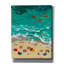 "Epic Graffiti" Aérien Beach 3 "par Brook Page, art mural sur toile, 26 po x 34 po-380165434