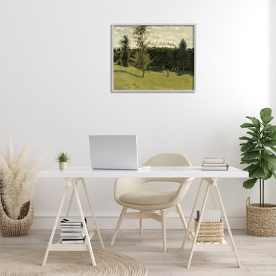 Giclée de train classique par campagne par one1000paintings