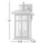 Outdoor Wall Lantern with Clear Seeded Glass