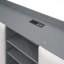 Lit plateforme en bois avec tête de lit avec rangement, tablettes et 2 tiroirs-934454941-934454930