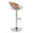 Laurenzio Adjustable Bar Stool with Rounded T Footrest-107686912-72104536