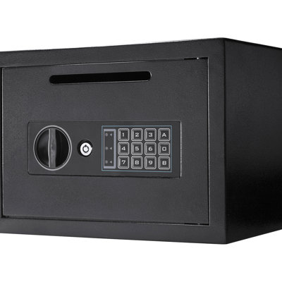 Coffre-fort de sécurité compact - objets de valeur protégés par clavier numérique verrouillés pour garder vos articles