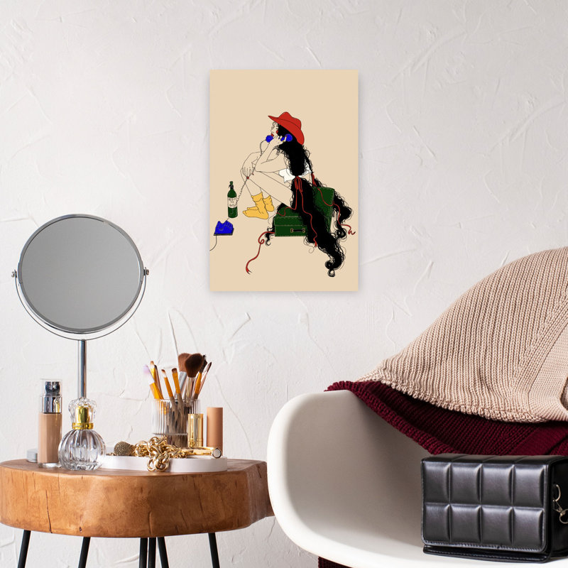 Art contemporain, art mural contemporain, H 18 po x l 12 po