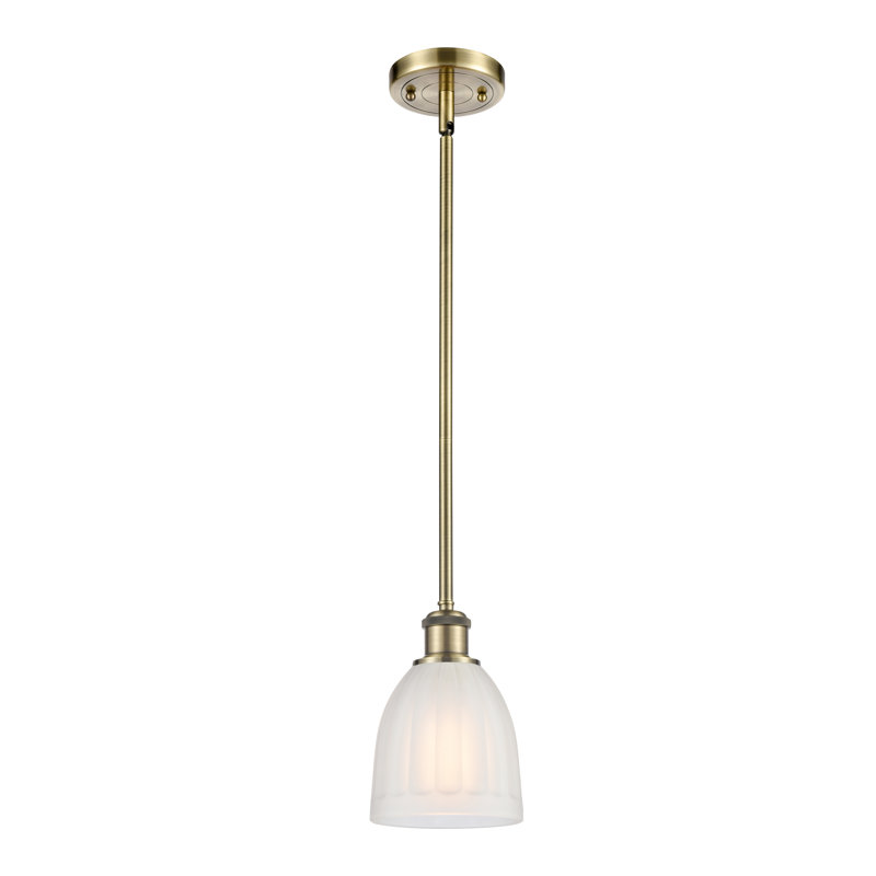 Luminaire sphère suspendu 1 lumières simple, Ampoule non incluse, Blanc