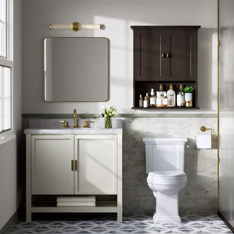 Winland Bathroom Cabinet, Espresso