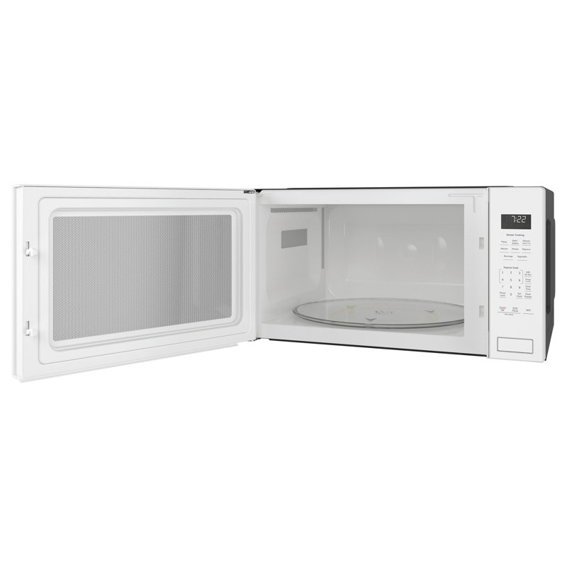 GE Profile 2.2 Cu. Ft. Built-In Sensor Microwave Oven, White