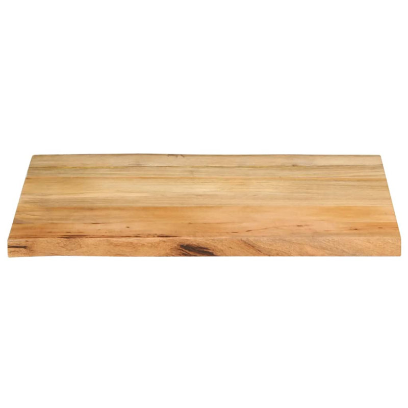 Vidaxl Table Top 39.4x15.7x1.5 In Solid Wood Mango, 2.5cm H x 90cm W x 60cm D