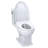 WASHLET 1.28 GPF S7 Auto Flush Elongated Floor Mounted Two-Piece Toilet (Seat Included)