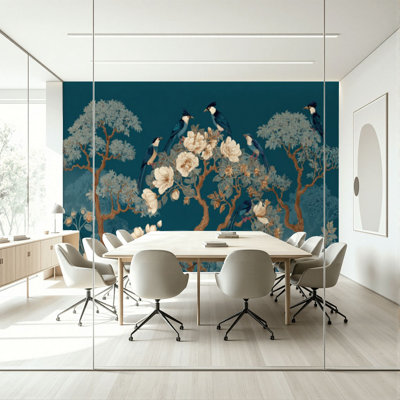 Papier peint adhésif auto-adhésif moderne pour la chambre à coucher Peel and Stick L 100 po x l 144 po
