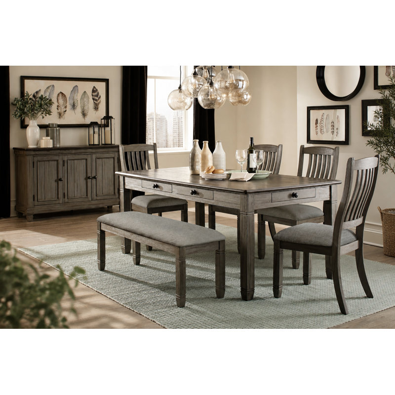Rockdale 72" Dining Table, Gray