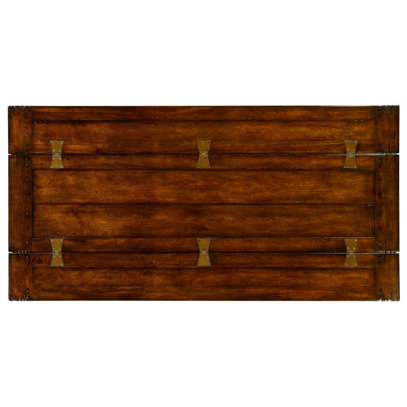 Country Farmhouse Walnut Wood Dining Table