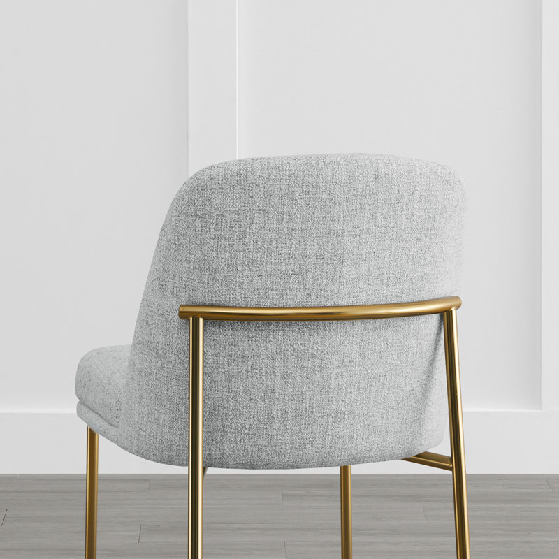 Gerlikka Upholstered Counter Stool with Metal Frame (Set of 4)