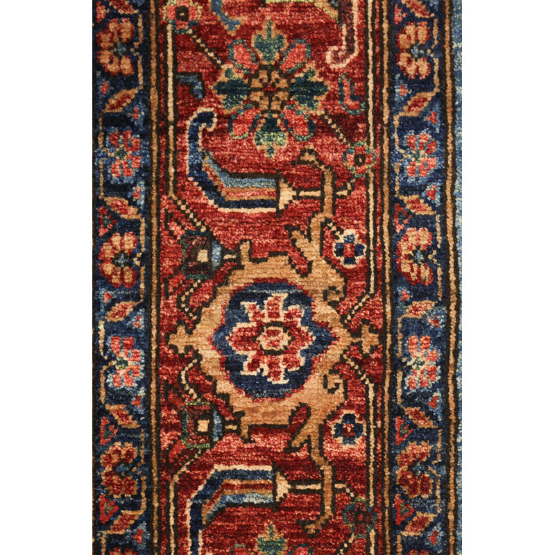 New Turkmen Afghan One-of-a-Kind Runner 6'3" X 31'3" Area Rug
