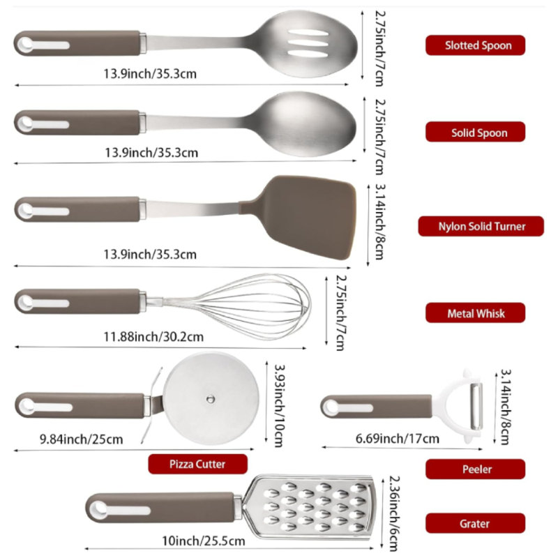 Daggers Link 7 Utensil Set