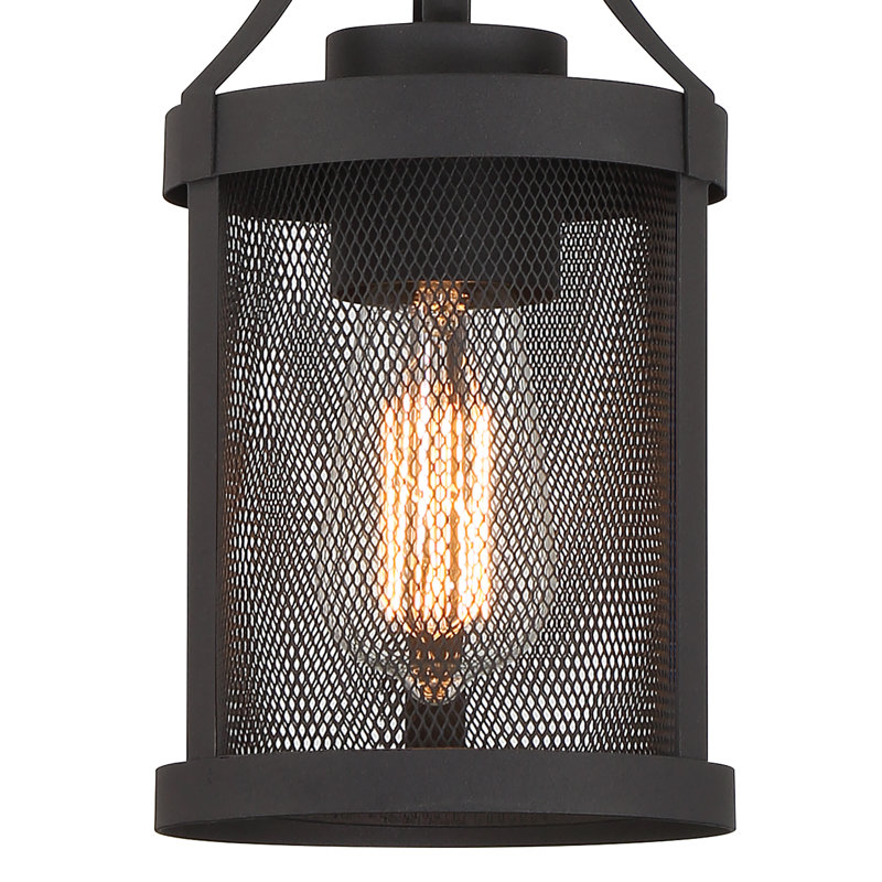 1 - Light Simple Pendant, Matte Black