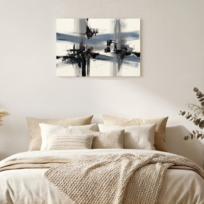 «Gallery Wrap», art mural sur toile pour le salon, la chambre à coucher, le bureau ou le vestibule - décoration murale décorative avec art abstrait