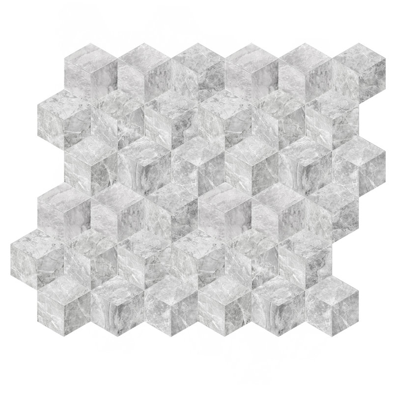 Carrelage en marbre Water-Jet, Gris naturel