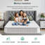 Novilla 27cm Memory Foam Pocket Sprung Mattress-94341991