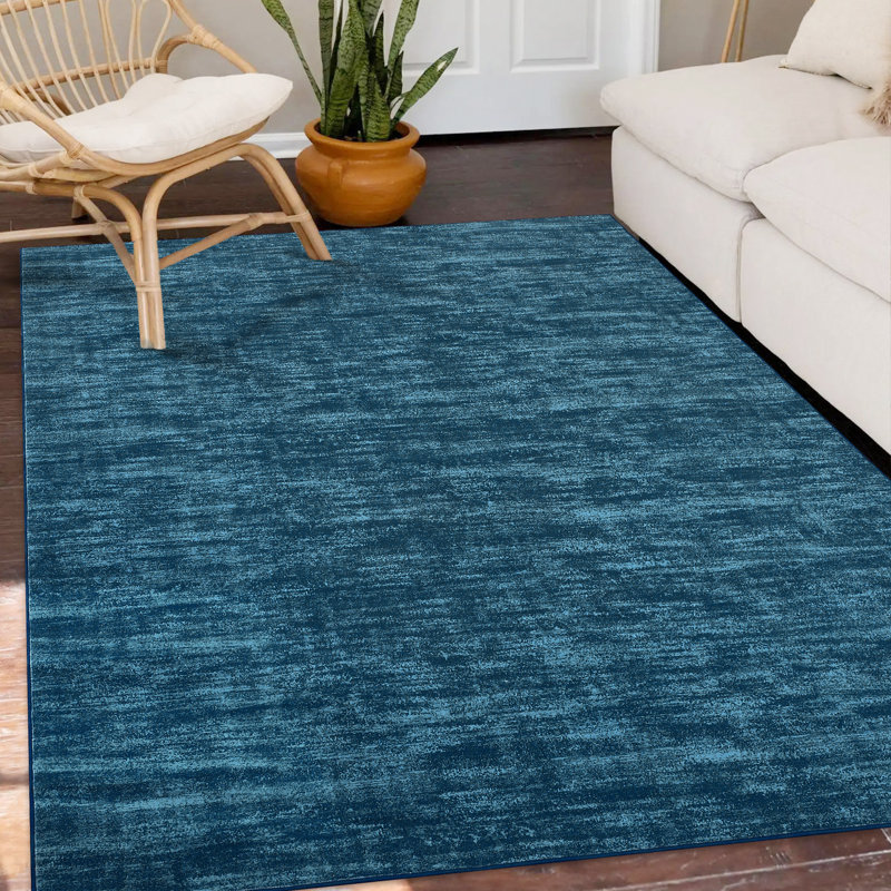 Tapis antidérapant pour le salon Randolph, Rectangle 4pi x 6 pi