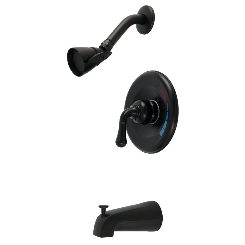Garniture de robinet de douche Magellan, Laiton poli