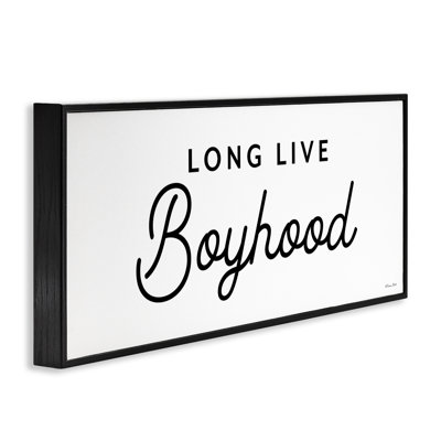 Long Live Boyhood Framed Giclee Art by Susan Ball