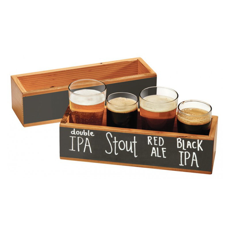 Vintage Write-On Tasting Crates