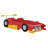 Twin Size Race Car Bed Frame For Boys, Wood Car-Shaped Platform Bed With Wheels-1308750444
