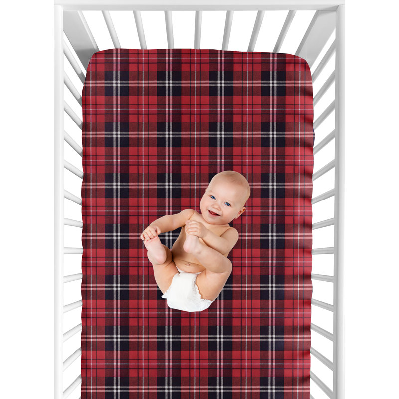 Rustic Patch Fitted Crib Sheet