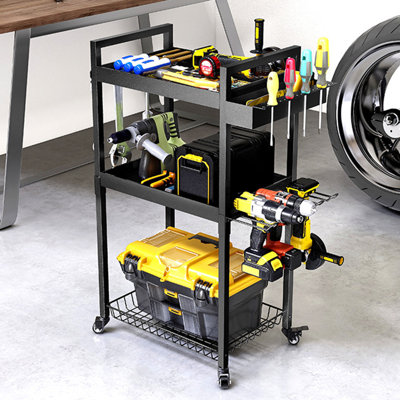 Tournevis pour chariot à outils avec roues multidirectionnelles