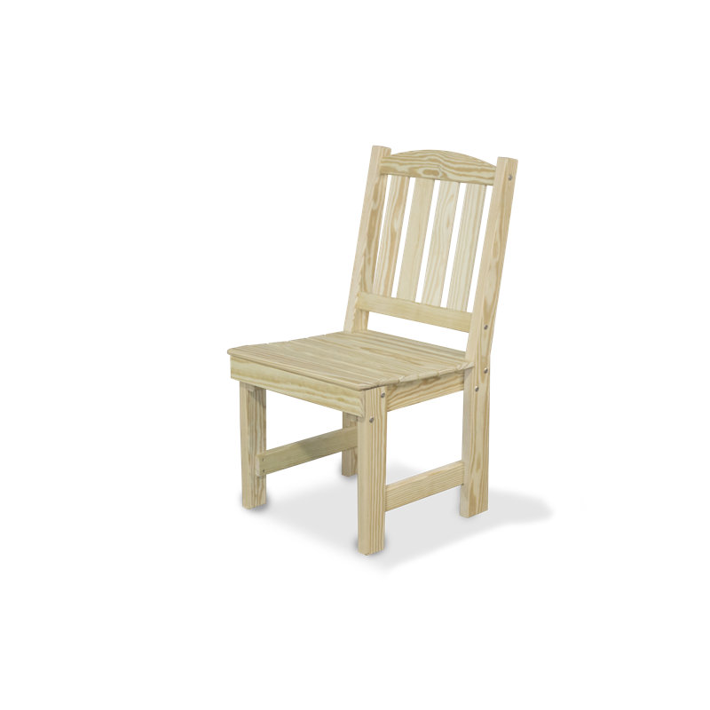 Chaise de patio pour jardin en bois