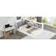 Lit plateforme en bois avec tête de lit avec rangement, tablettes et 2 tiroirs-1446105909-1446105906