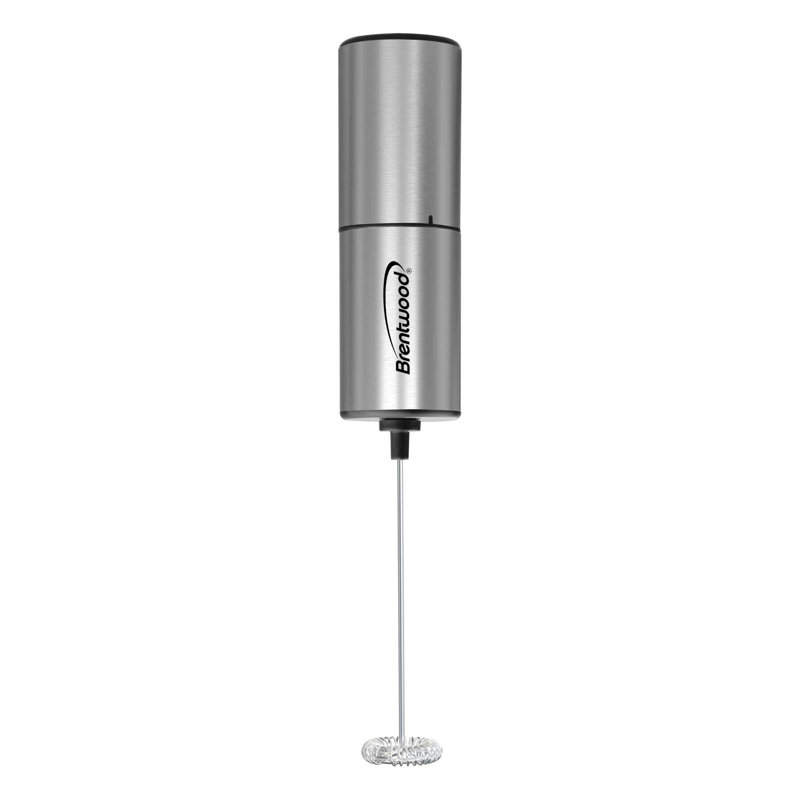 Mousseur à lait électrique en acier inoxydable Brentwood