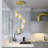 Pendant Lighting Modern Pendant Light, Mini Crystal Chandeliers Adjustable Pendant Light Fixture For Kitchen Island Dinning Room Corridor Bedroom-52215847-36426307