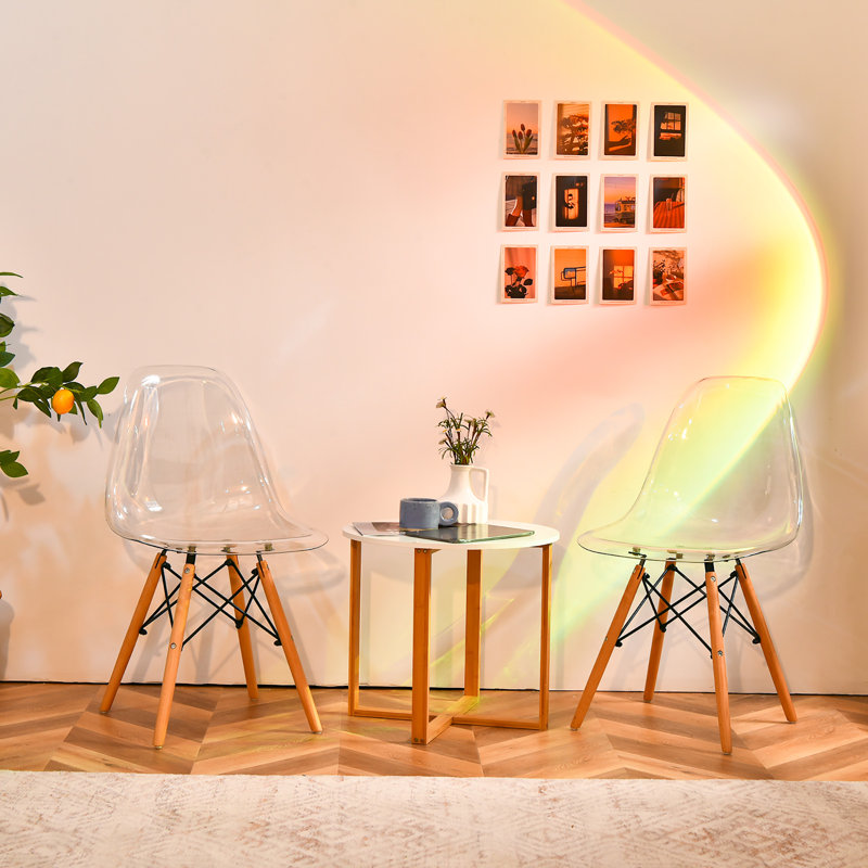 Anylia 18'' H Beech Side Chair