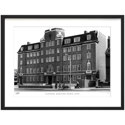 Clapham, Maritime House C1970 by Francis Frith - Single Picture Frame Print
