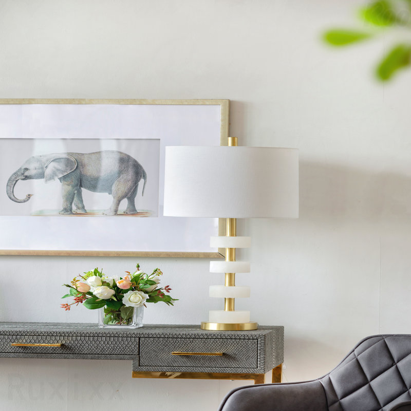 Table Lamp - Marble Material