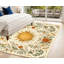 Tapis floral rétro rétro Boho Sun-132872310