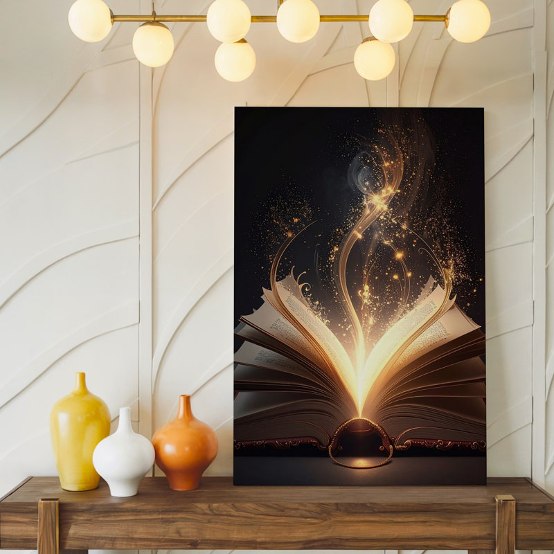 Wall Art Magic Book of Light, H 11 po x l 14 po