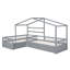 Lit plateforme simple avec 3 tiroirs de rangement-895864416