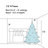 Easy Set-Up 7.5' Lighted Christmas Tree